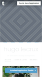 Mobile Screenshot of hugolecrux.com